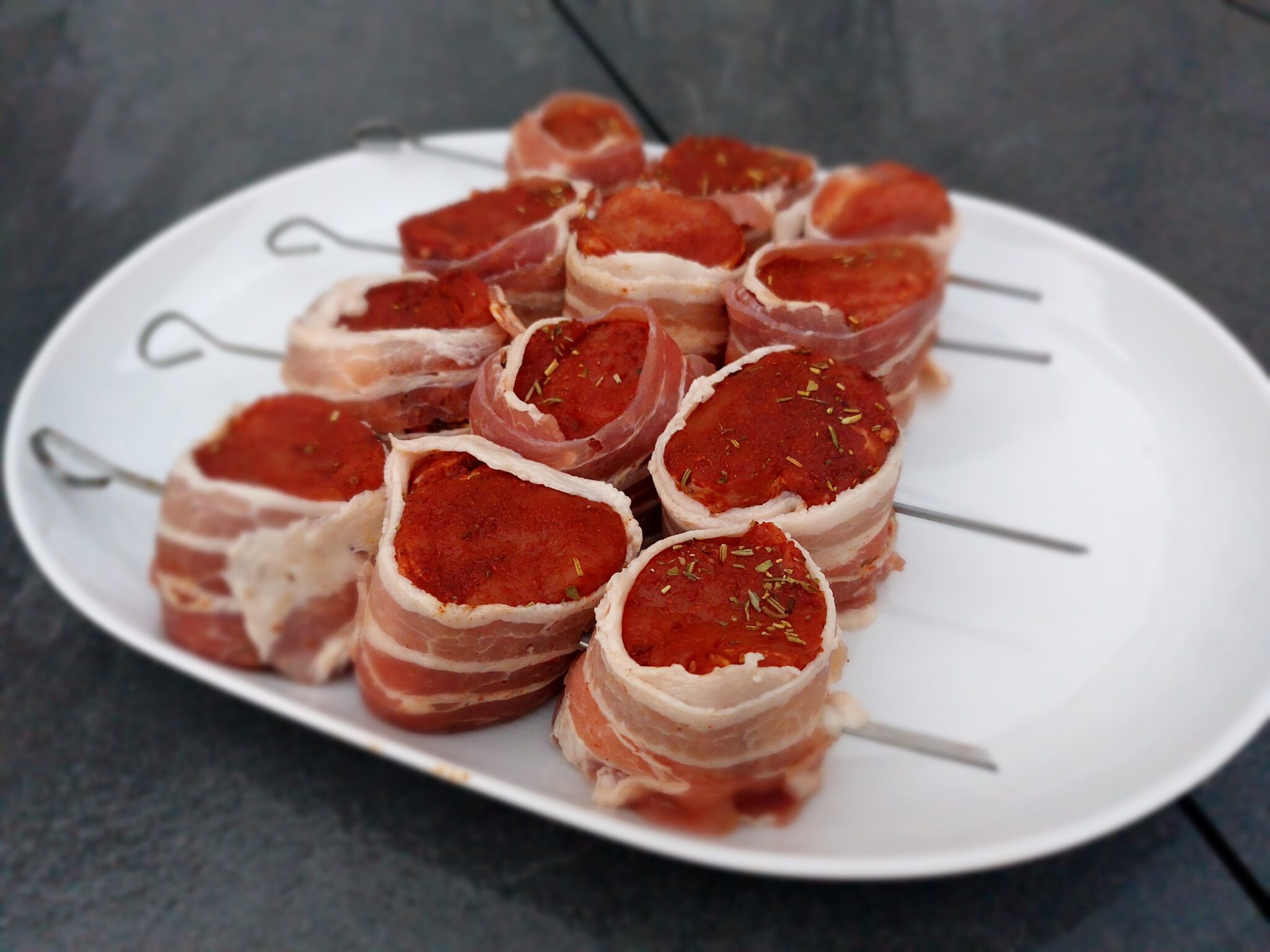 Brochette de filet mignon de porc